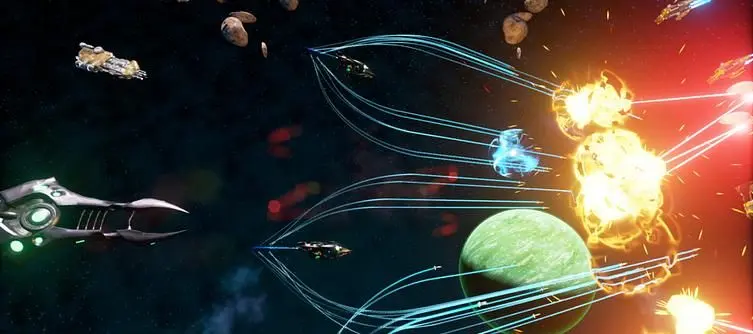 Starfall Tactics a free-to-play real-time strategy, mixes tactical with starship customisation