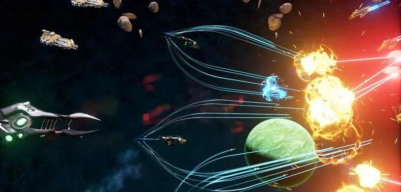 Starfall Tactics a free-to-play real-time strategy, mixes tactical with starship customisation