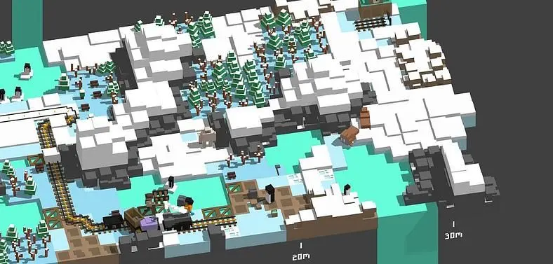 Railroad Builder Unrailed! Enters Early Access Next Month