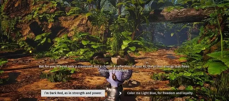 Biomutant Dark Red or Light Blue Choice - Alignment or Aura Tips