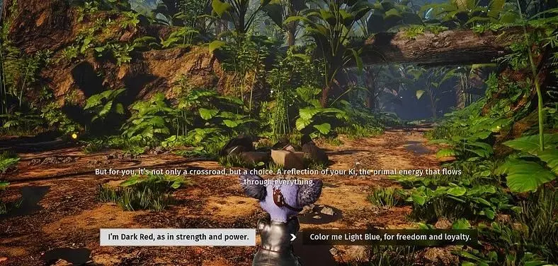 Biomutant Dark Red or Light Blue Choice - Alignment or Aura Tips