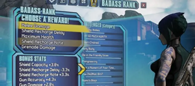 Borderlands 2 title update  can "detect and restore Badass Rank"