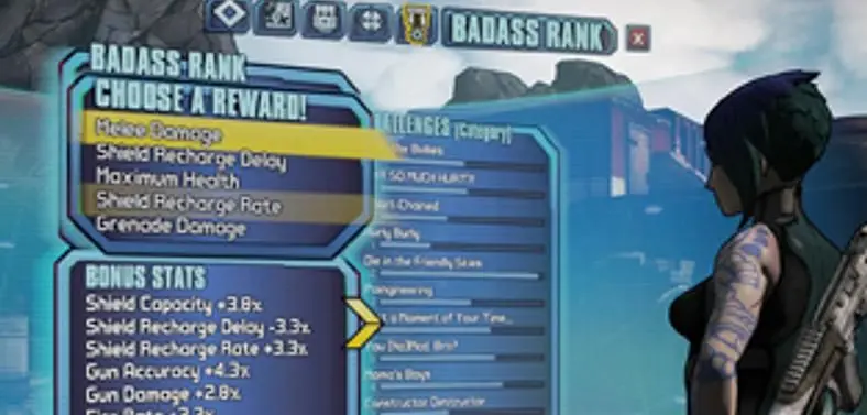 Borderlands 2 title update  can "detect and restore Badass Rank"