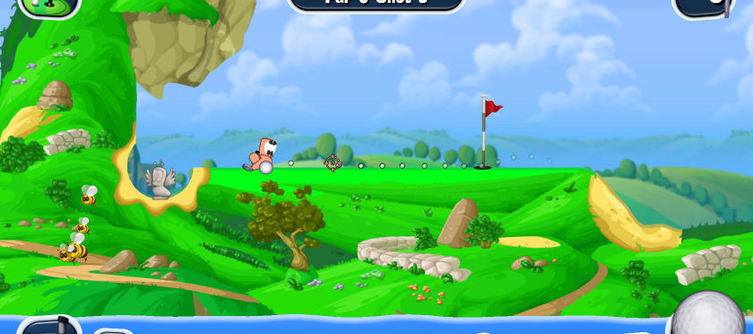 Worms Crazy Golf hails Britannia