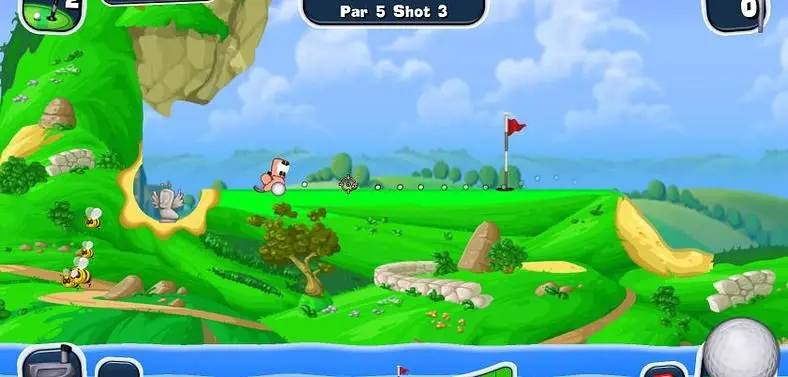 Worms Crazy Golf hails Britannia