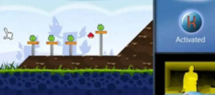 Angry Birds with Windows-hacked Kinect, mod declared 'cool'