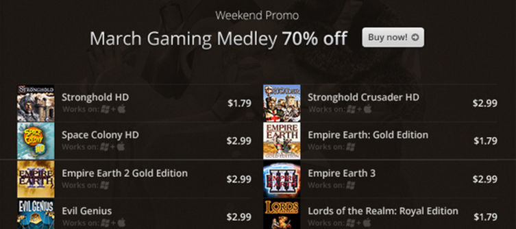 GOG.com begins 'March Gaming Medley' with 70% off until March 11th