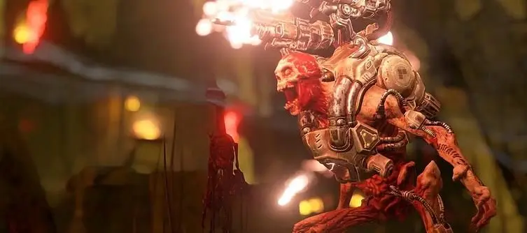 DOOM video showcases “push forward” multiplayer combat‏