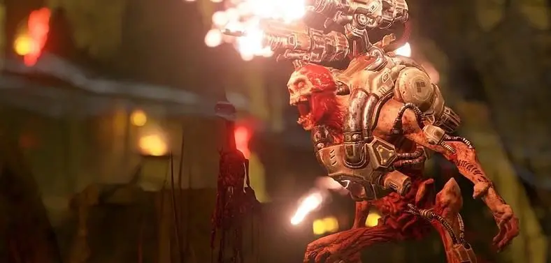 DOOM video showcases “push forward” multiplayer combat‏