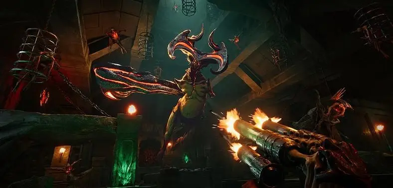 Metal: Hellsinger - Dream of the Beast DLC Adds Two New Songs, Machinegun, and More