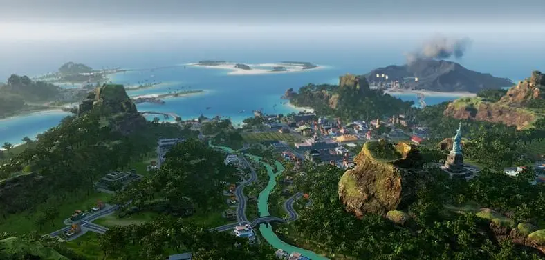 Around 150 Buildings And 18 Landmarks Are Available To El Presidente In Tropico 6 Says Level Designer