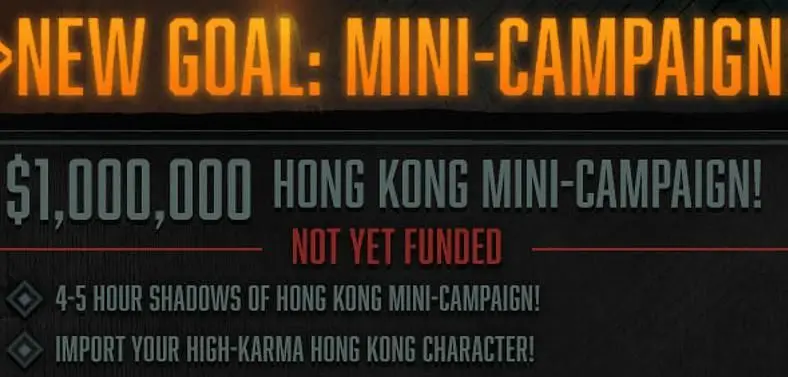 Revamped Matrix for Shadowrun: Hong Kong as pledges surpass $700k, mini-campaign for $1 million