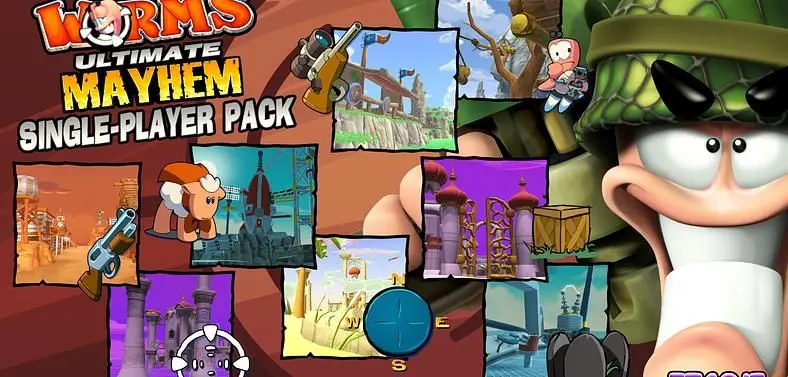 Three DLC packs available for Worms Ultimate Mayhem