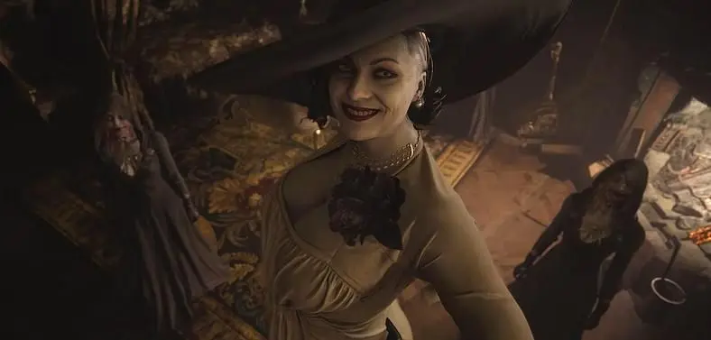 Resident Evil Village Lady Dimitrescu - What We Know About the Tall Vampire Lady