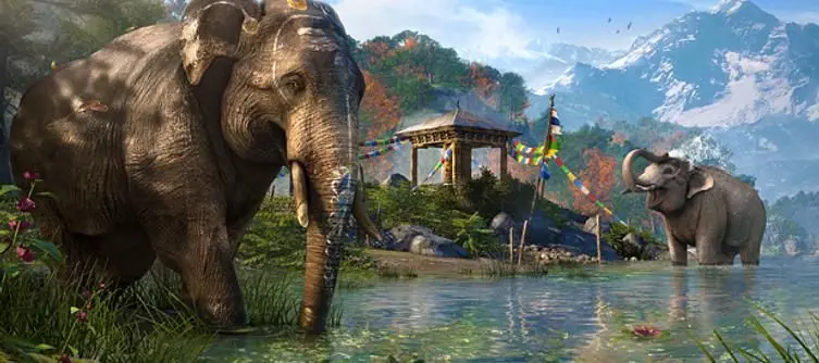Don't mess with Far Cry 4's warrior elephants”