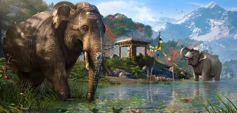 Don't mess with Far Cry 4's warrior elephants”