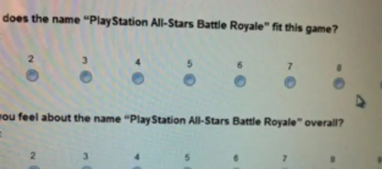 Sony survey proposes 'PlayStation All-Stars Battle Royale' title name