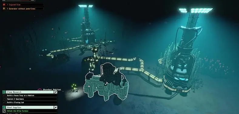 Surviving the Abyss Puts You In Charge of A Secret Underwater Research Lab