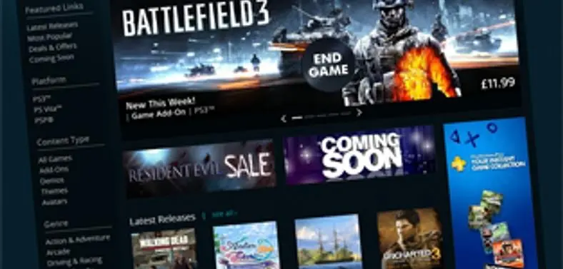 Latest PS3 firmware to allow downloads from PlayStation Store via web browser