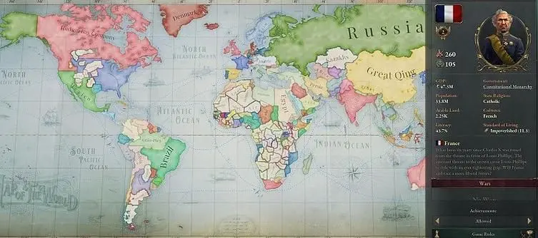Victoria 3 Start and End Dates - Time Period and Limits 