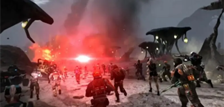 Trion tease "massive co-op" gameplay with Defiance MMO trailer