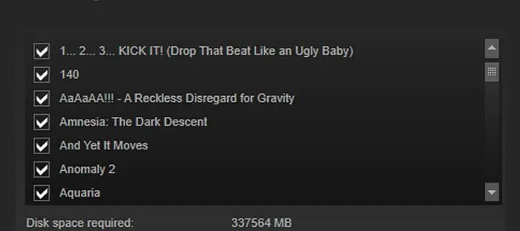 Steam update includes new UI to install 'multiple games at once'
