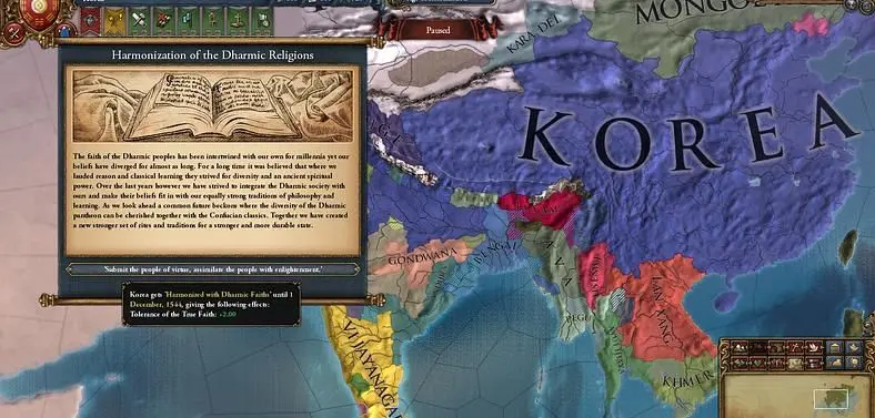 Embrace The True Faith With Europa Universalis IV: Mandate Of Heaven's Confucianism Changes