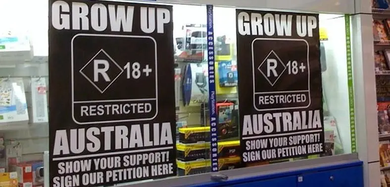Queensland won't be selling R18+ in Australia on 1st January
