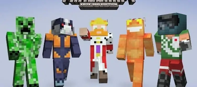 Minecraft XBLA downloadable content skins revealed