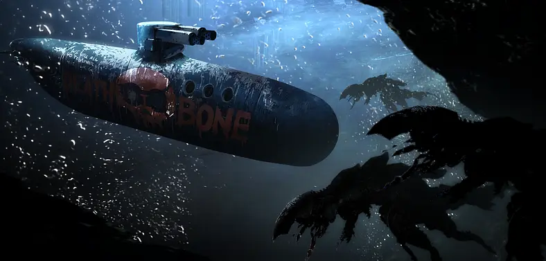 Barotrauma is an Upcoming Sidescrolling Survival Horror set in a Submarine