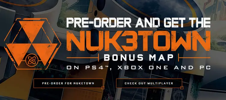 Activision apologizes for Nuk3town pre-order mix up
