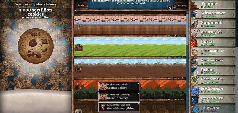 Cookie Clicker Console Commands and Cheats 