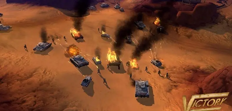 Petroglyph's Victory Kickstarter falls through