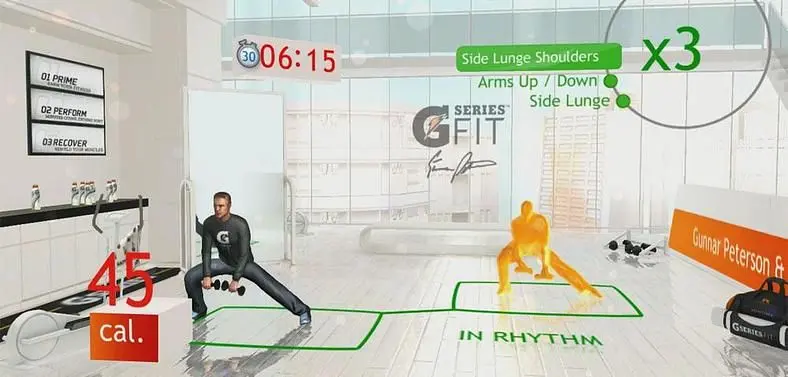 Your Shape: Fitness Evolved DLC backed by Gatorade