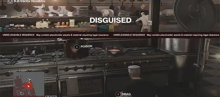 Over 10 minutes of Hitman gameplay leaks, "may contain placeholder assets"