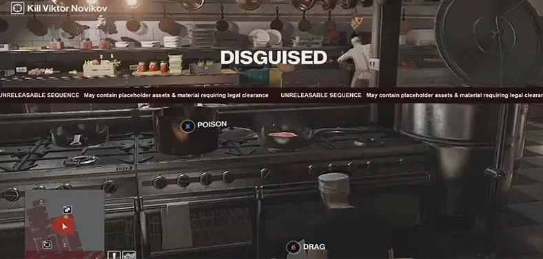 Over 10 minutes of Hitman gameplay leaks, "may contain placeholder assets"