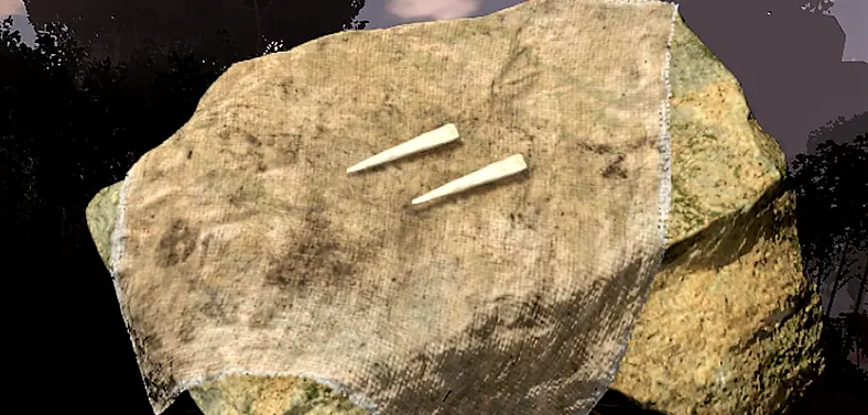 Green Hell Bone Needle - How to craft and remove a worm parasite