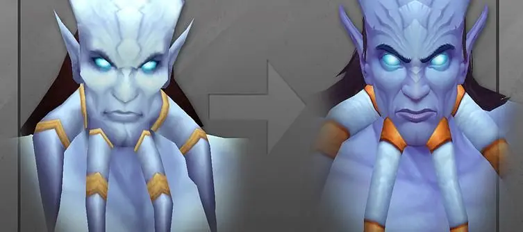 Warlords of Draenor's new male draenei model is impressively buff