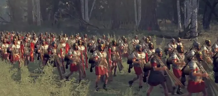 Discovery Channel's Mykel Hawke in Roman Legionary Kit for Total War: Rome II