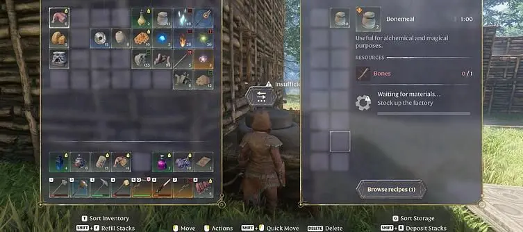 How do you get Bonemeal in Enshrouded