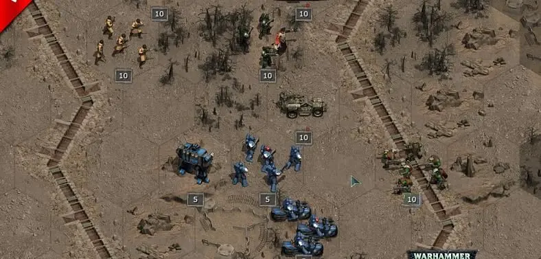 Slitherine open beta sign-up process for Warhammer 40,000: Armageddon