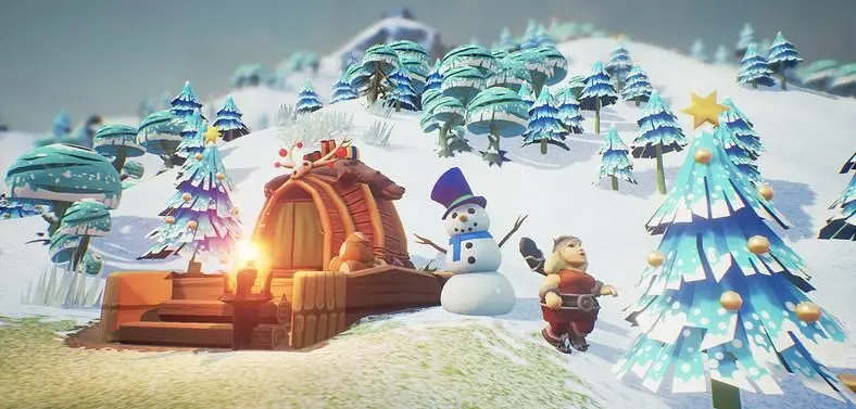 Valhalla Hills 1.02.00 patch brings Christmas decorations and gameplay fixes