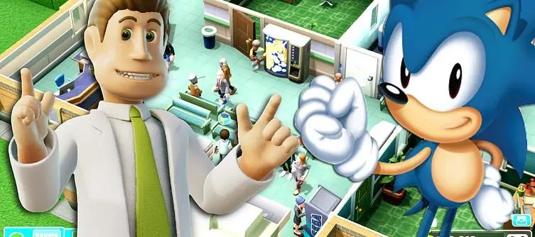 Two Point Hospital - Where To Find The Sonic Mania Easter Egg