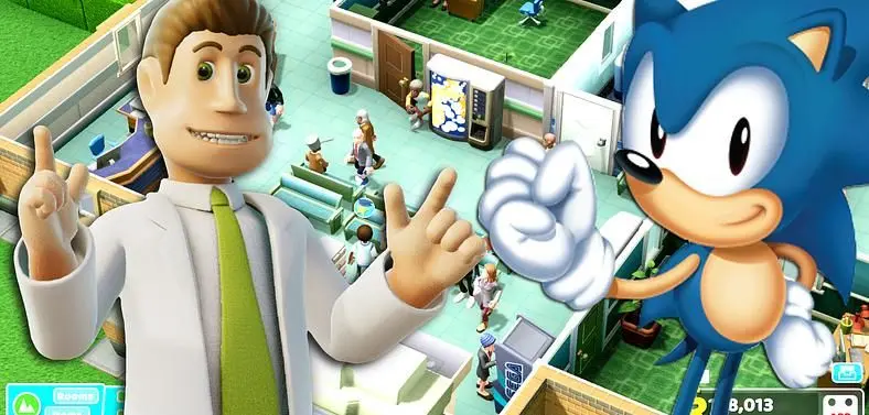 Two Point Hospital - Where To Find The Sonic Mania Easter Egg