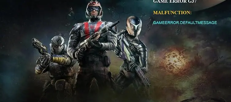 PlanetSide 2 plagued by G37 login error