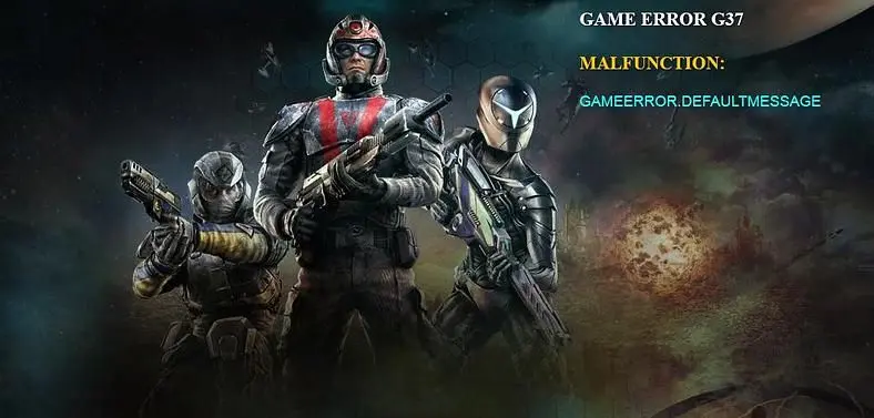 PlanetSide 2 plagued by G37 login error