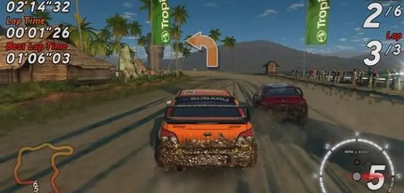 Sega Rally Online Arcade leaked