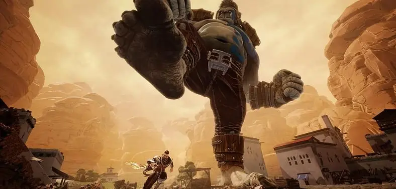 Make Light Work Of An Ogre In This EXTINCTION Combat Trailer Straight From E3