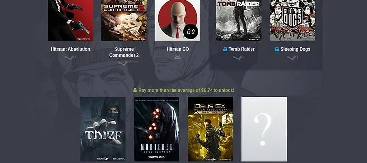 Second Square Enix Humble Bundle offers Tomb Raider, Hitman and more