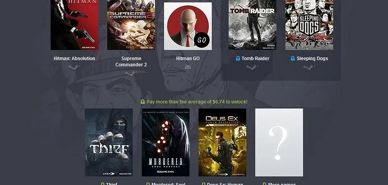 Second Square Enix Humble Bundle offers Tomb Raider, Hitman and more